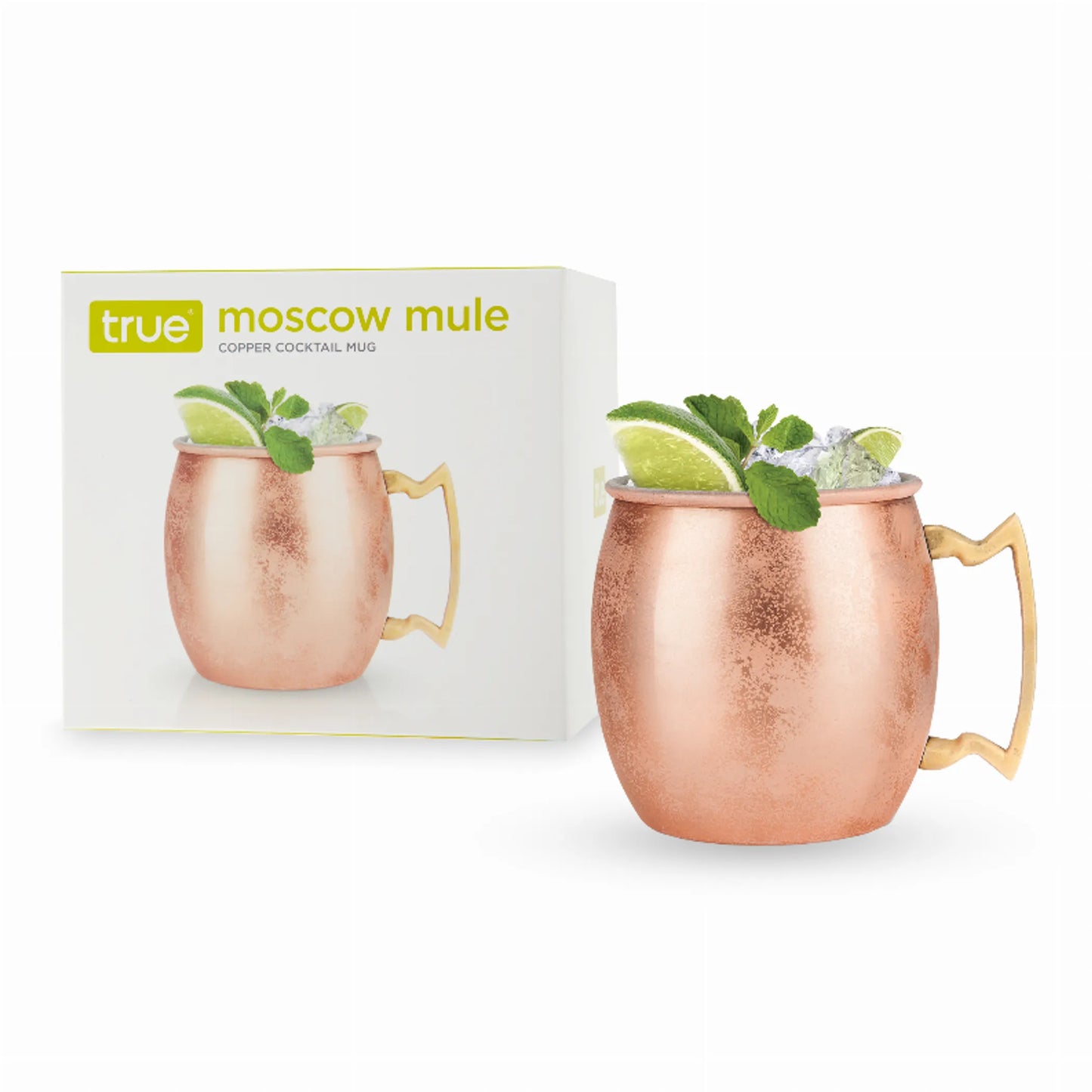 Moscow Mule Copper Cocktail Mug | Stainless Steel Copper-Plated Home Bar Mug