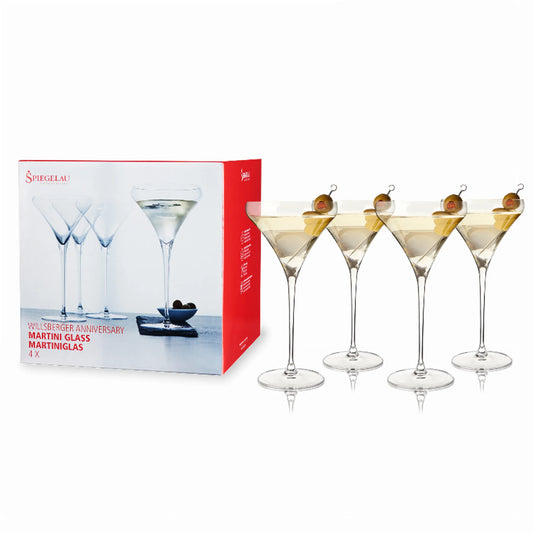 Spiegelau Willsberger Martini Glass - Set Of 4