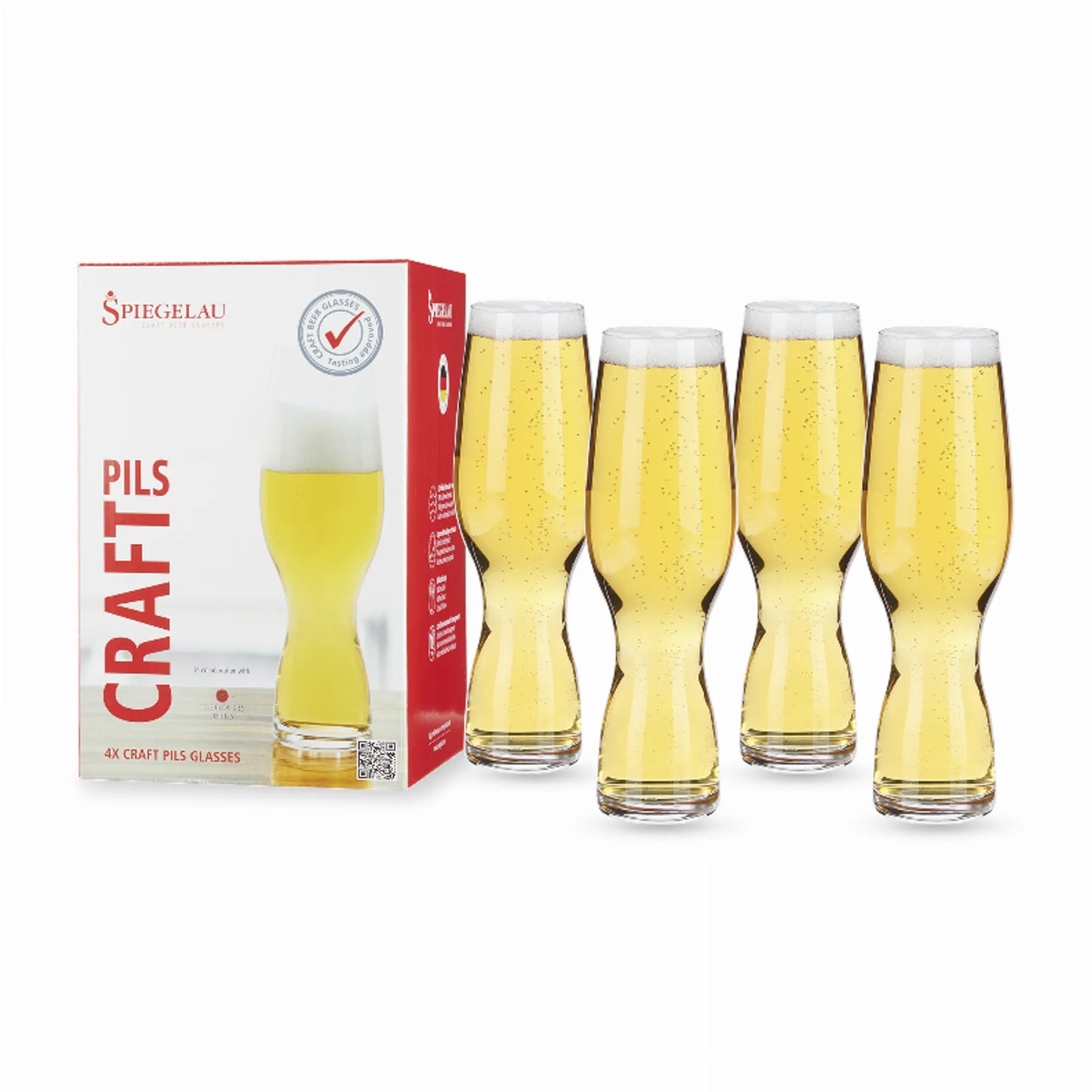 Spiegelau Pilsner Glass - Set of 4