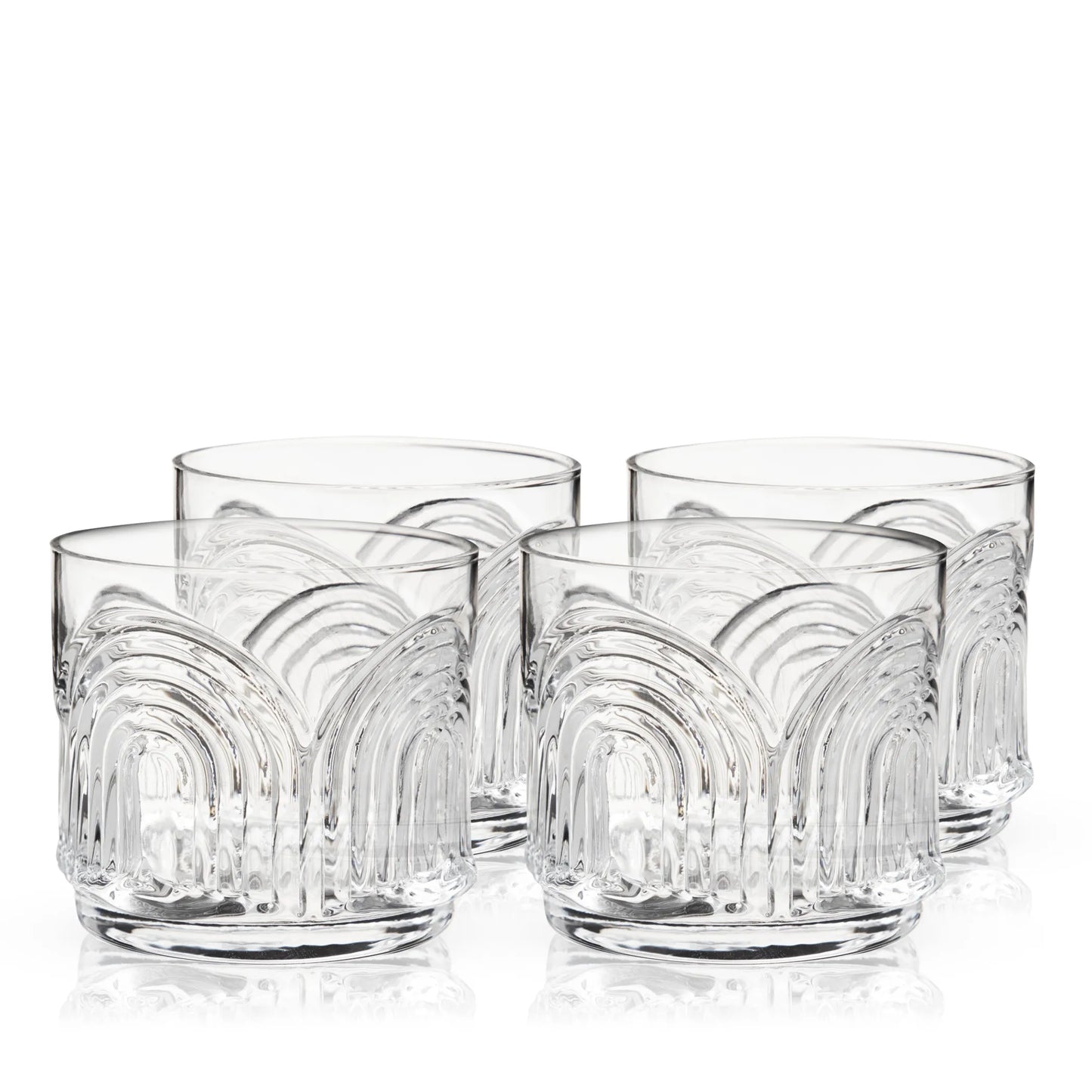 Beau Lowball Tumblers by Viski - Set of 4