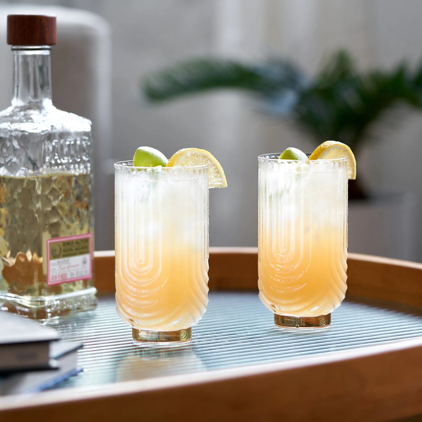 Gatsby Highball Glasses by Viski - Set of 2