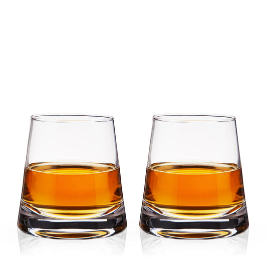 Burke Whiskey Glasses by Viski - Set of 2