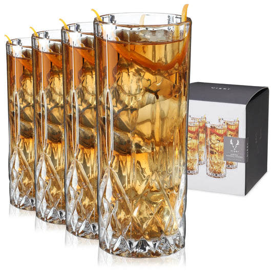 Admiral Highball Glasses - Set of 4
