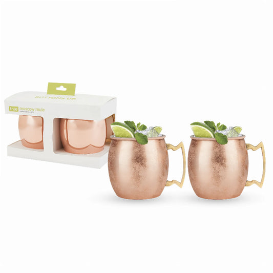 Moscow Mule Copper Cocktail Mug | Stainless Steel Copper-Plated Home Bar Mug