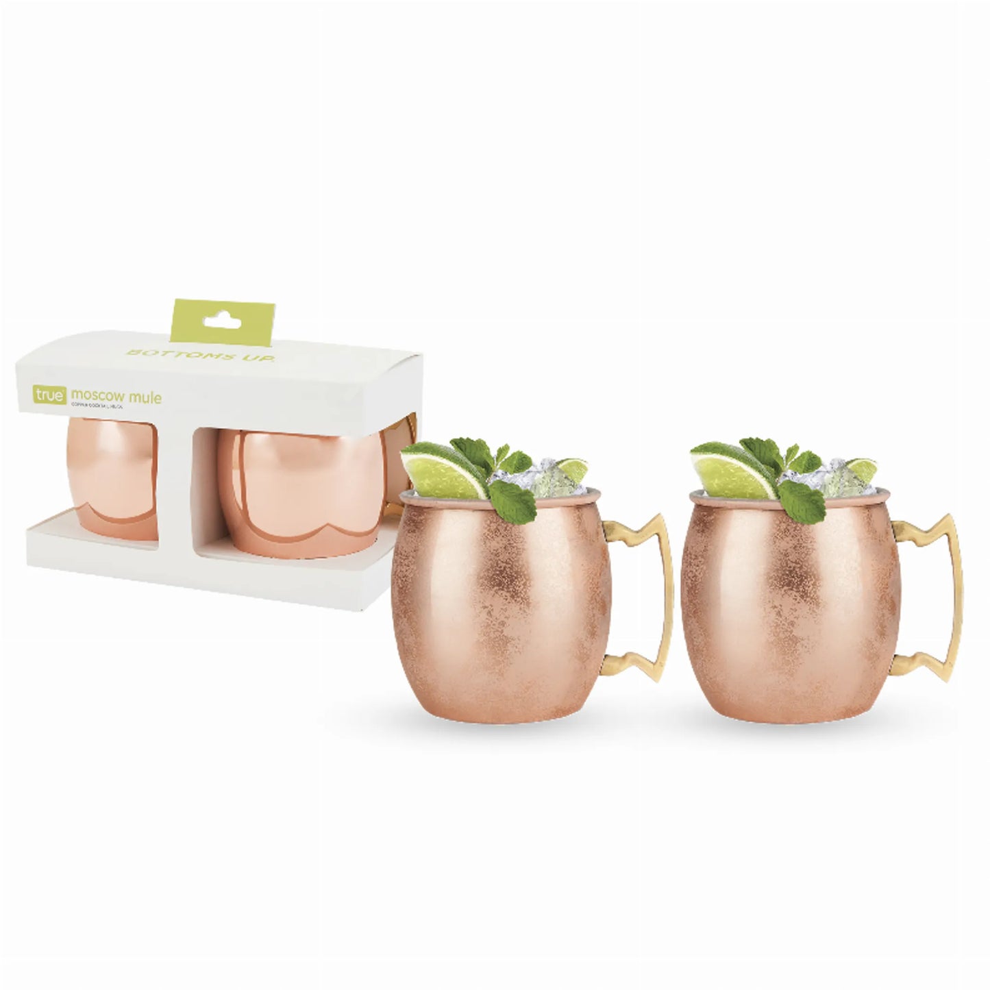 Moscow Mule Copper Cocktail Mug | Stainless Steel Copper-Plated Home Bar Mug